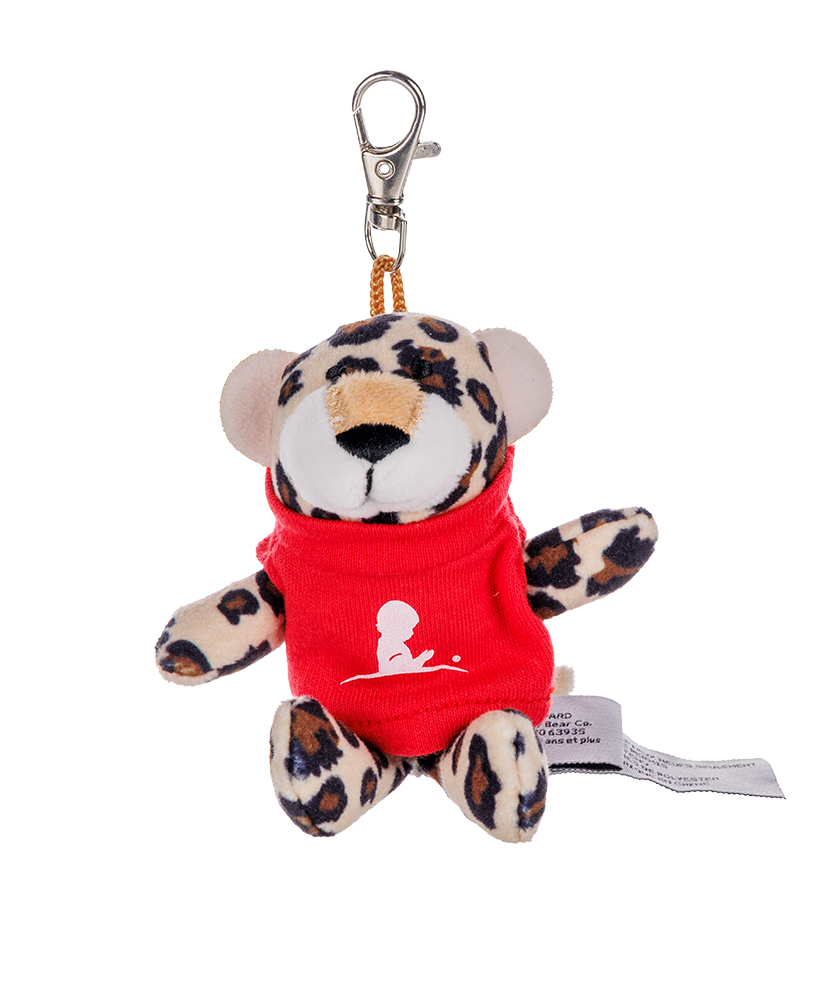 Primary image Leopard Plushy Key & Bag Charm